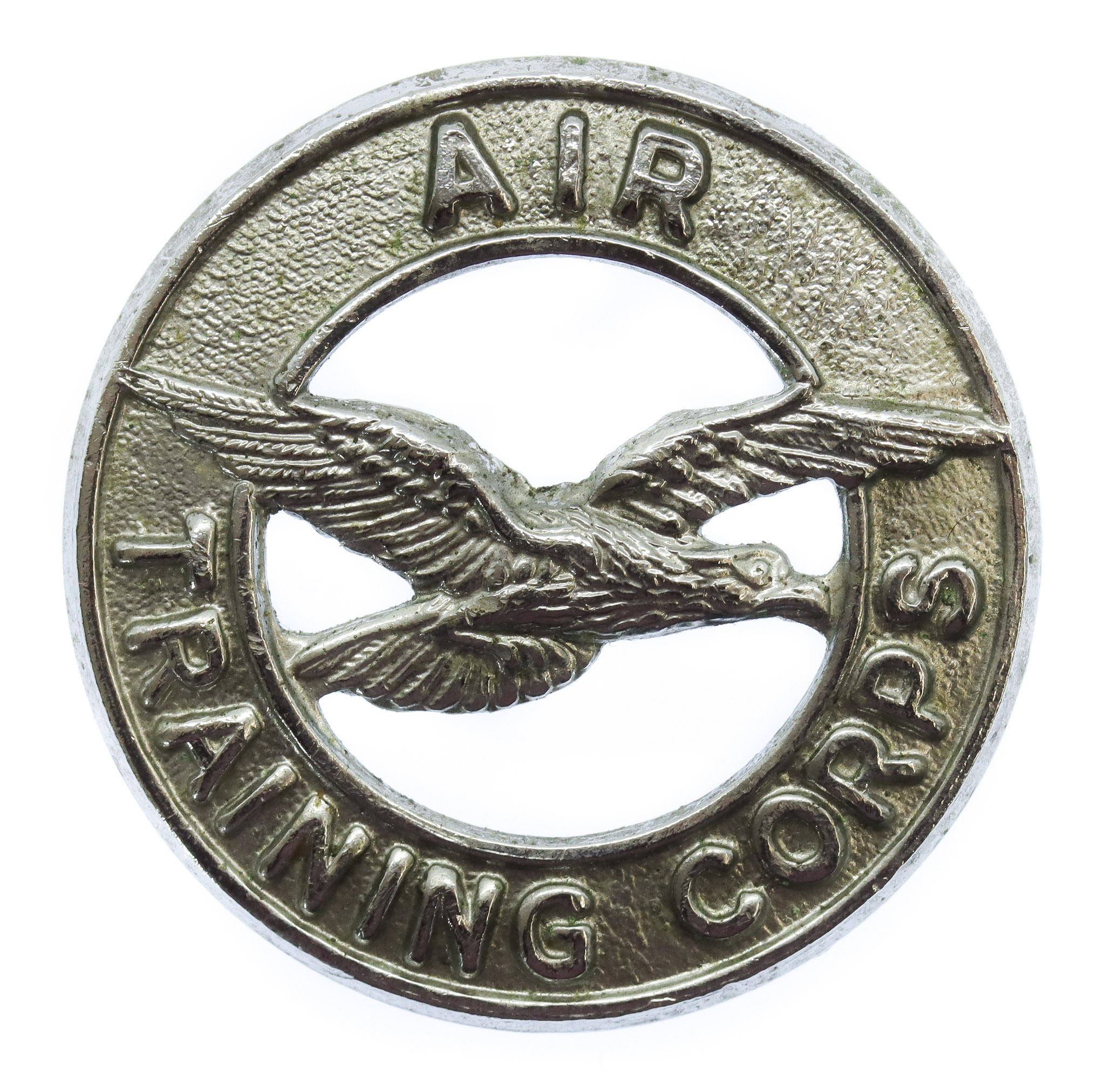 Air Training Corps (A.T.C.) Chrome Cap Badge