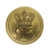 Victorian 95th (Derbyshire) Regiment of Foot Officer's Button (25mm)