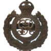 George V Royal Engineers Officer's Service Dress Cap Badge