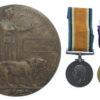 WW1 British War Medal, Victory Medal and Memorial Plaque - Pte. J.W. Preece, 10th Bn. Lancashire Fusiliers - K.I.A. 15/04/17