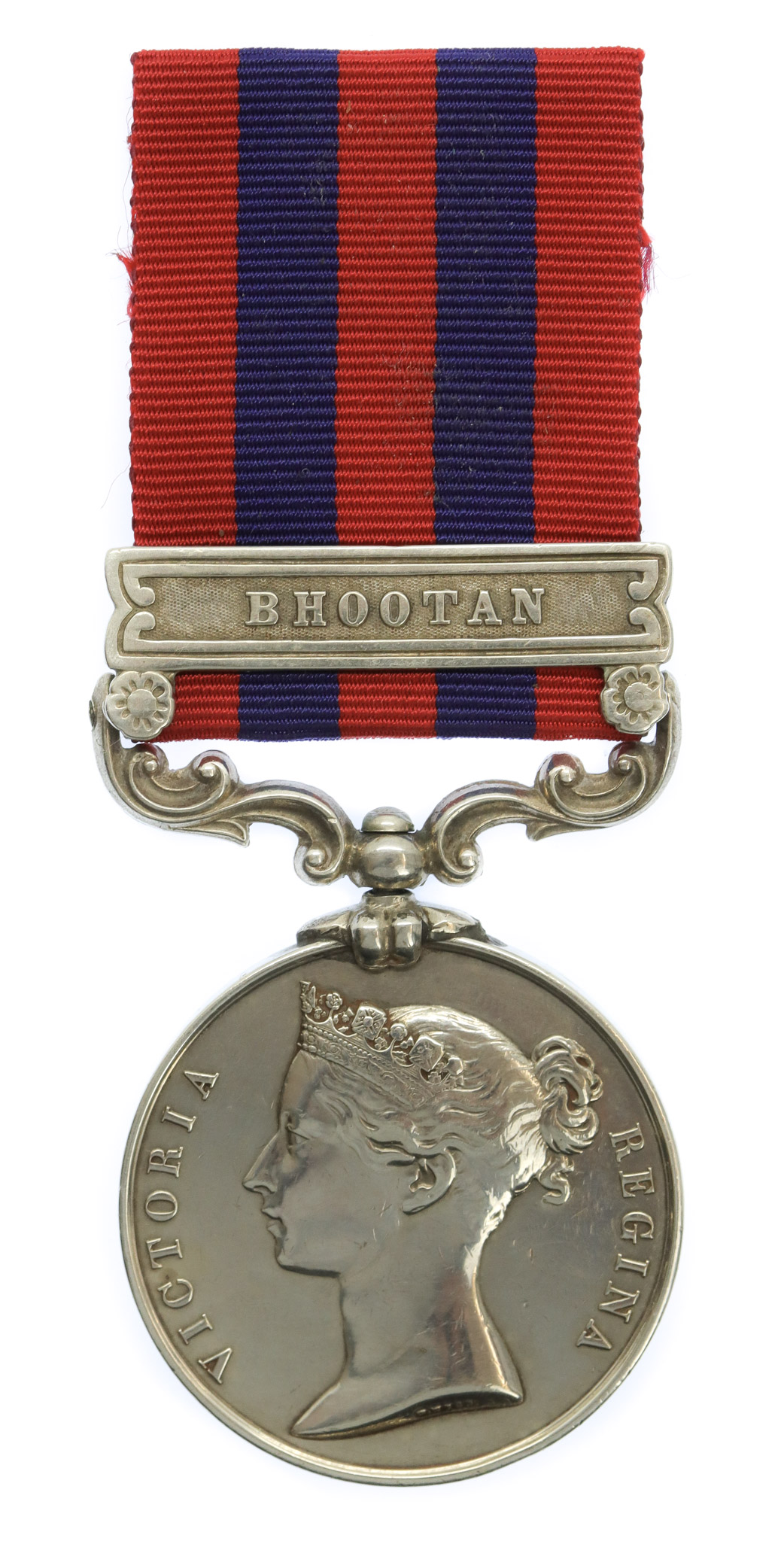 1854 India General Service Medal (Clasp - Bhootan) - Gunr. A. Kelley, 22nd Bde. Royal Artillery