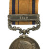 South Africa 1877-79 (Zulu War) Medal (Clasp - 1879) - Pte. J. Roach, 91st Regiment of Foot