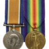 WW1 British War and Victory Medal Pair - Pte. C. Scott, 9th Bn. King's Own Yorkshire Light Infantry - K.I.A. 04/10/17