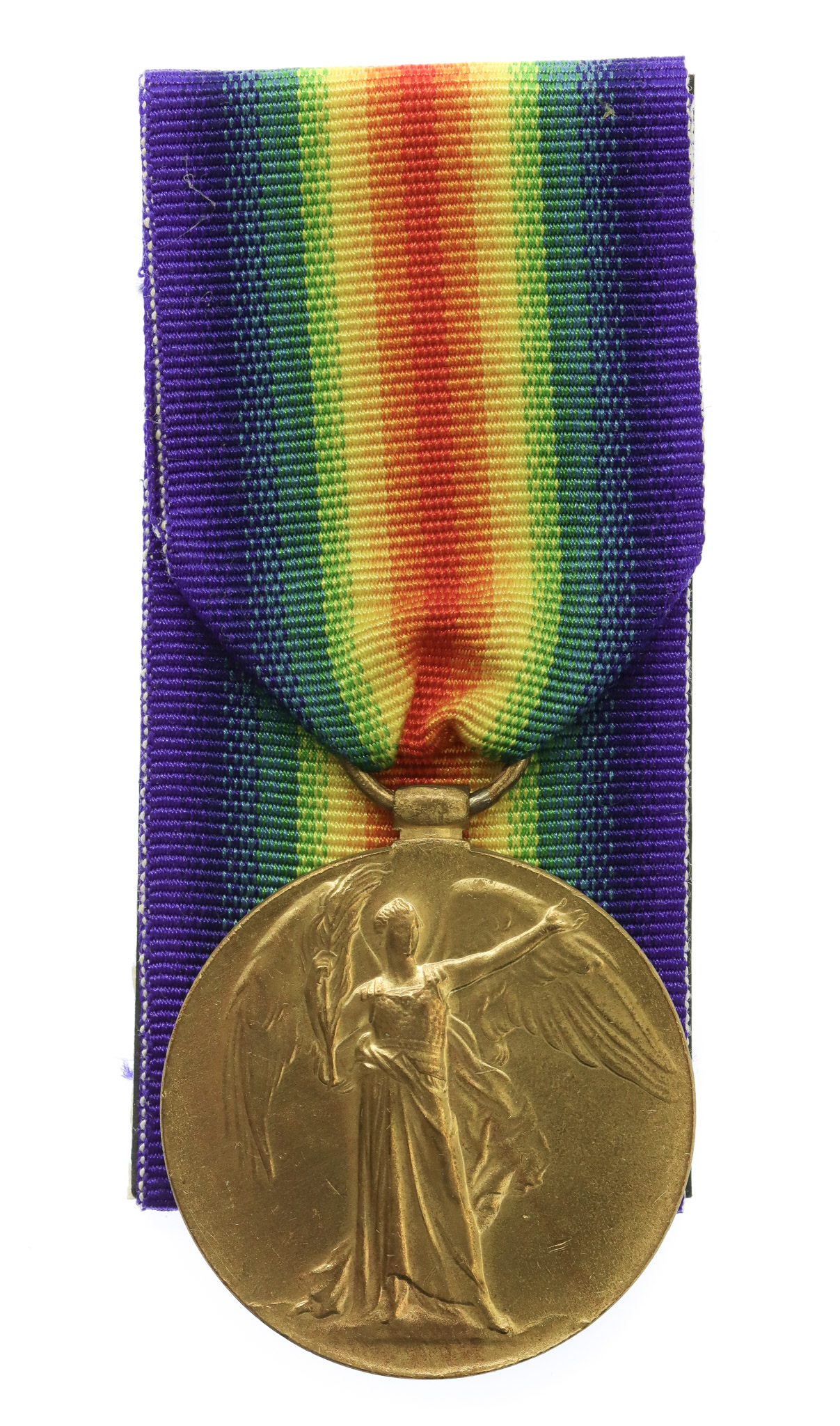 WW1 Victory Medal - Pte. B. Whitehead, 2nd/5th Bn. King's Own Yorkshire Light Infantry - Wounded