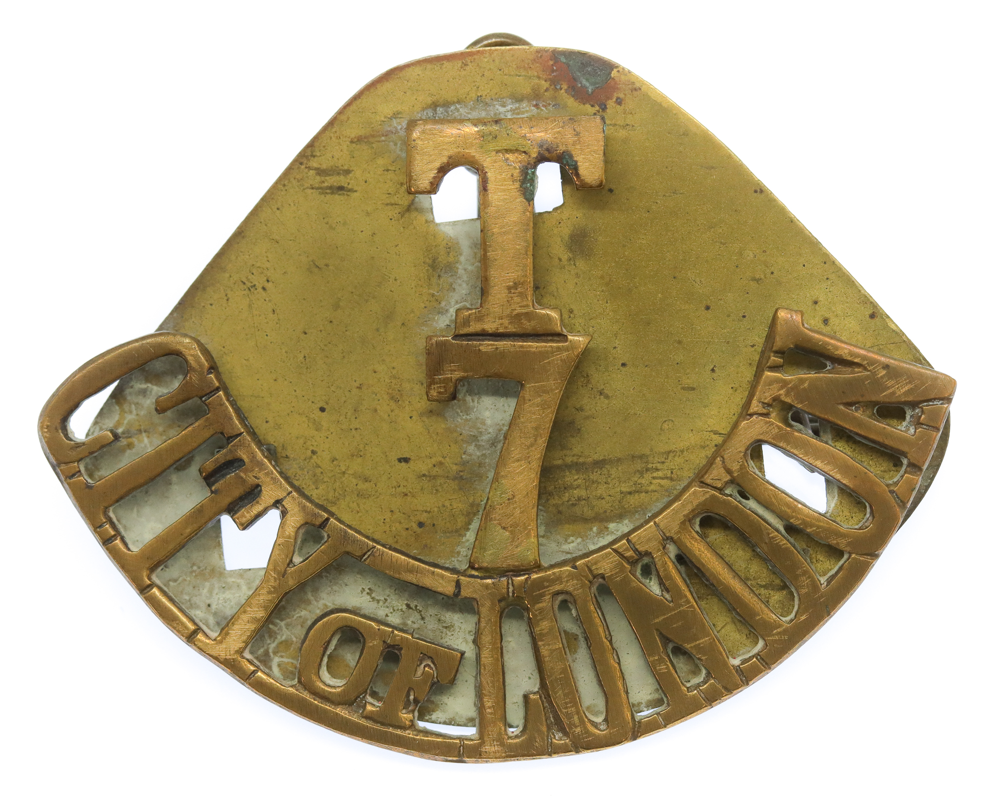 7th (City of London) Battalion London Regiment (T/7/CITY of LONDON) Shoulder Title