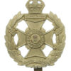 8th City of London Bn. (Post Office Rifles) London Regiment Cap Badge - King's Crown