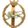 King's Own Royal Border Regiment Bi-Metal Cap Badge