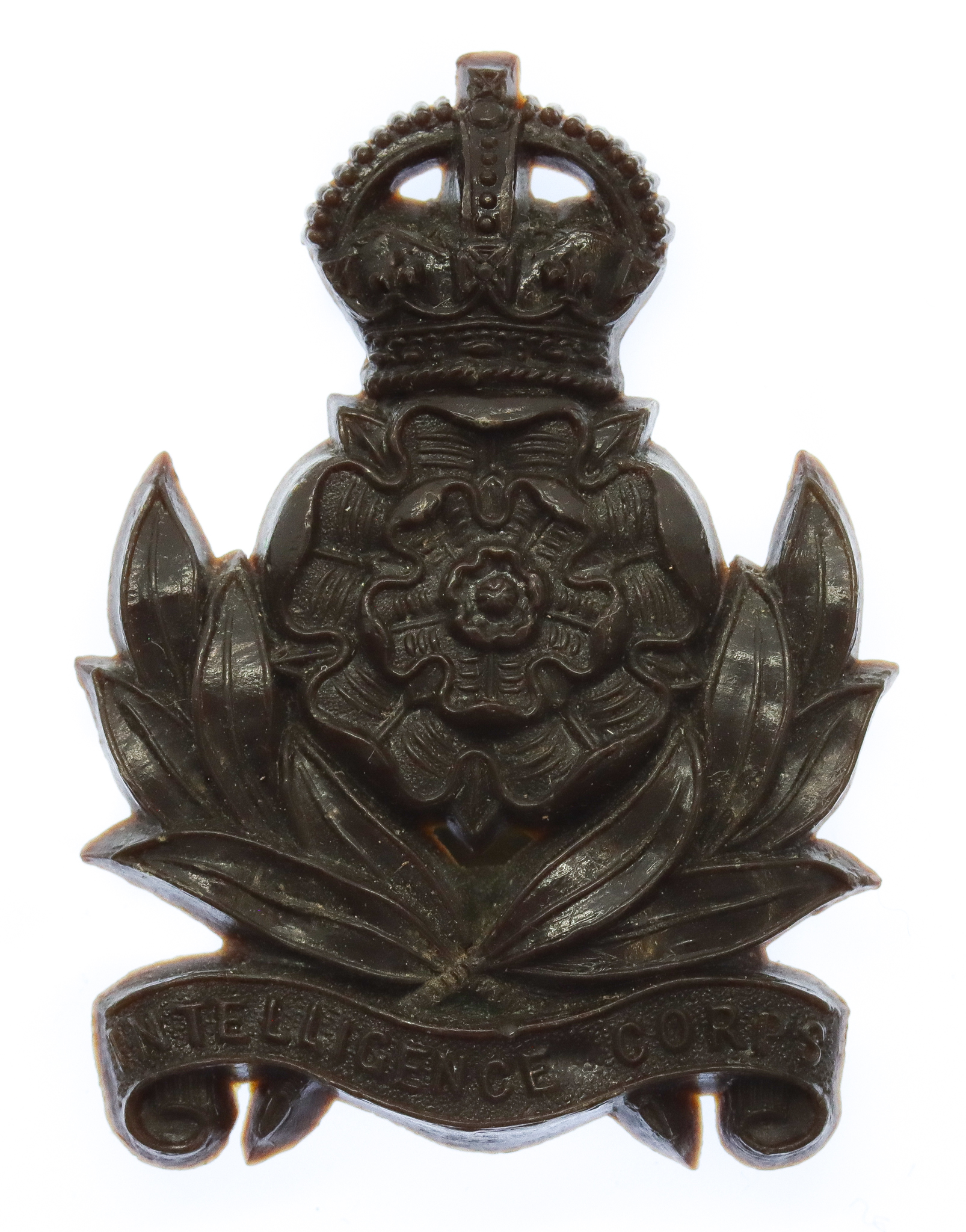 Intelligence Corps WW2 Plastic Economy Cap Badge