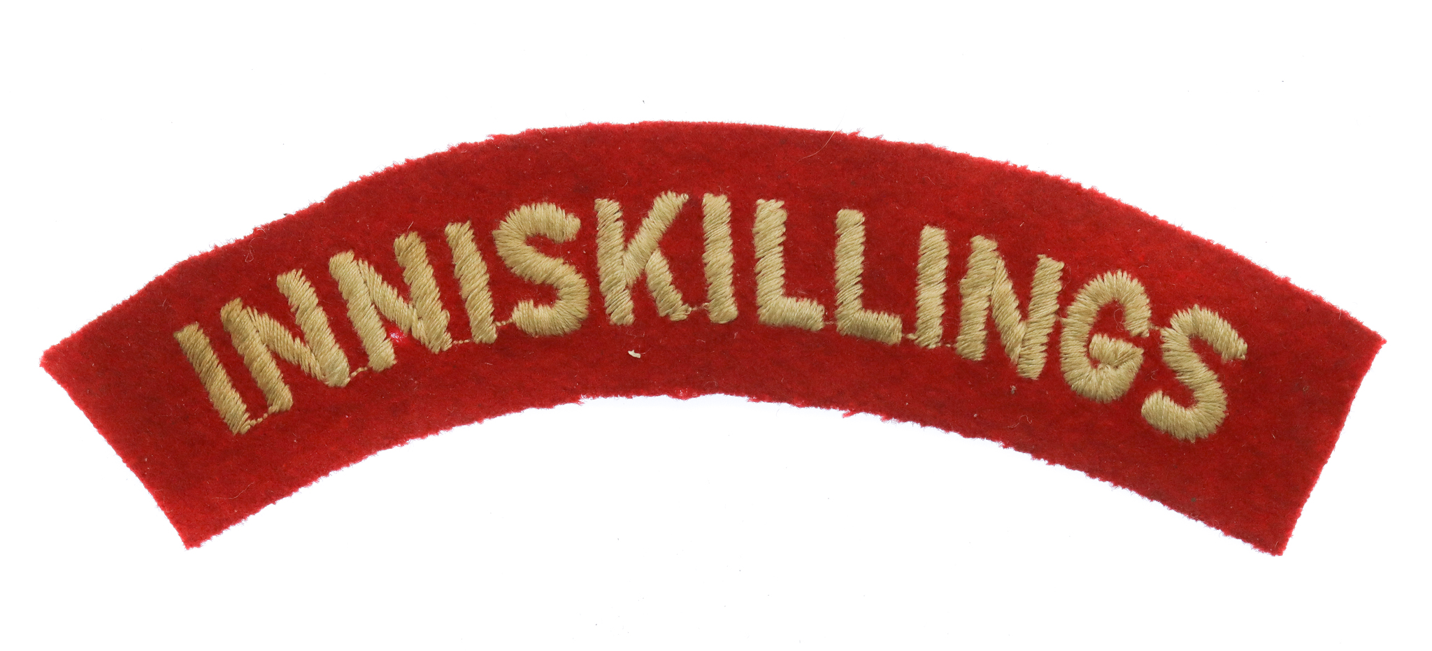 Royal Inniskilling Fusiliers (INNISKILLINGS) Cloth Shoulder Title