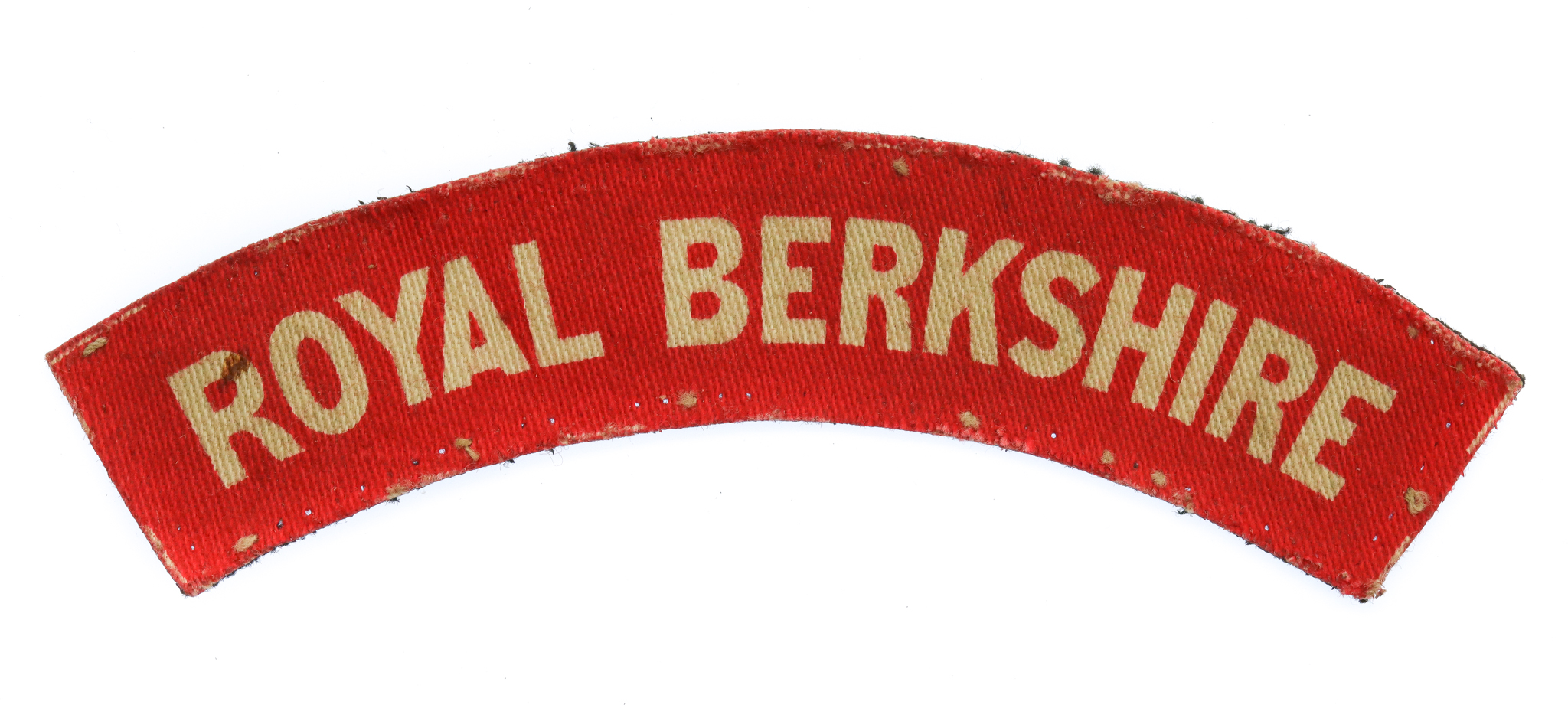 Royal Berkshire Regiment (ROYAL BERKSHIRE) WW2 Printed Shoulder Title