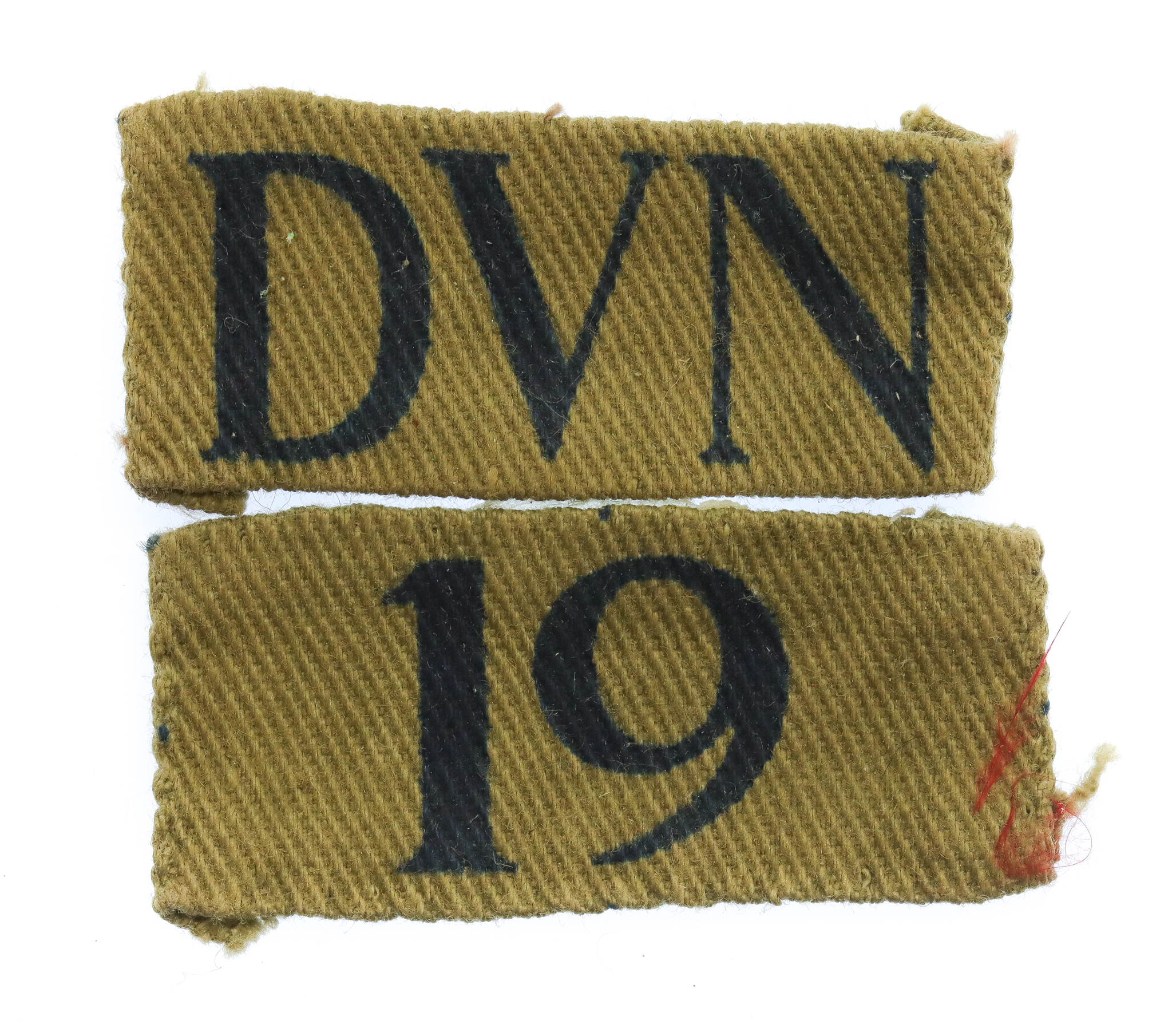 Devon Home Guard (DVN/19) WW2 Printed Arm Badge Insignia