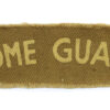 Home Guard (HOME GUARD) WW2 Painted Cloth Shoulder Title