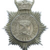 Grimsby Borough Police Helmet Plate - Queen's Crown