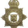 Grimsby Borough Police Helmet Plate - King's Crown