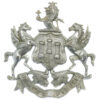 Exeter City Police Coat of Arms Helmet Plate