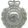 Devon Constabulary Wreath Helmet Plate - Queen's Crown
