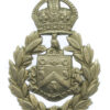 Oldham Borough Police Wreath Helmet Plate - King's Crown