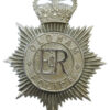Oldham Borough Police Helmet Plate- Queen's Crown