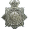 Oldham Borough Police Helmet Plate- King's Crown