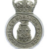Barnsley Borough Police Cap Badge - Queen's Crown
