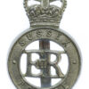 Sussex Police Cap Badge - Queen's Crown