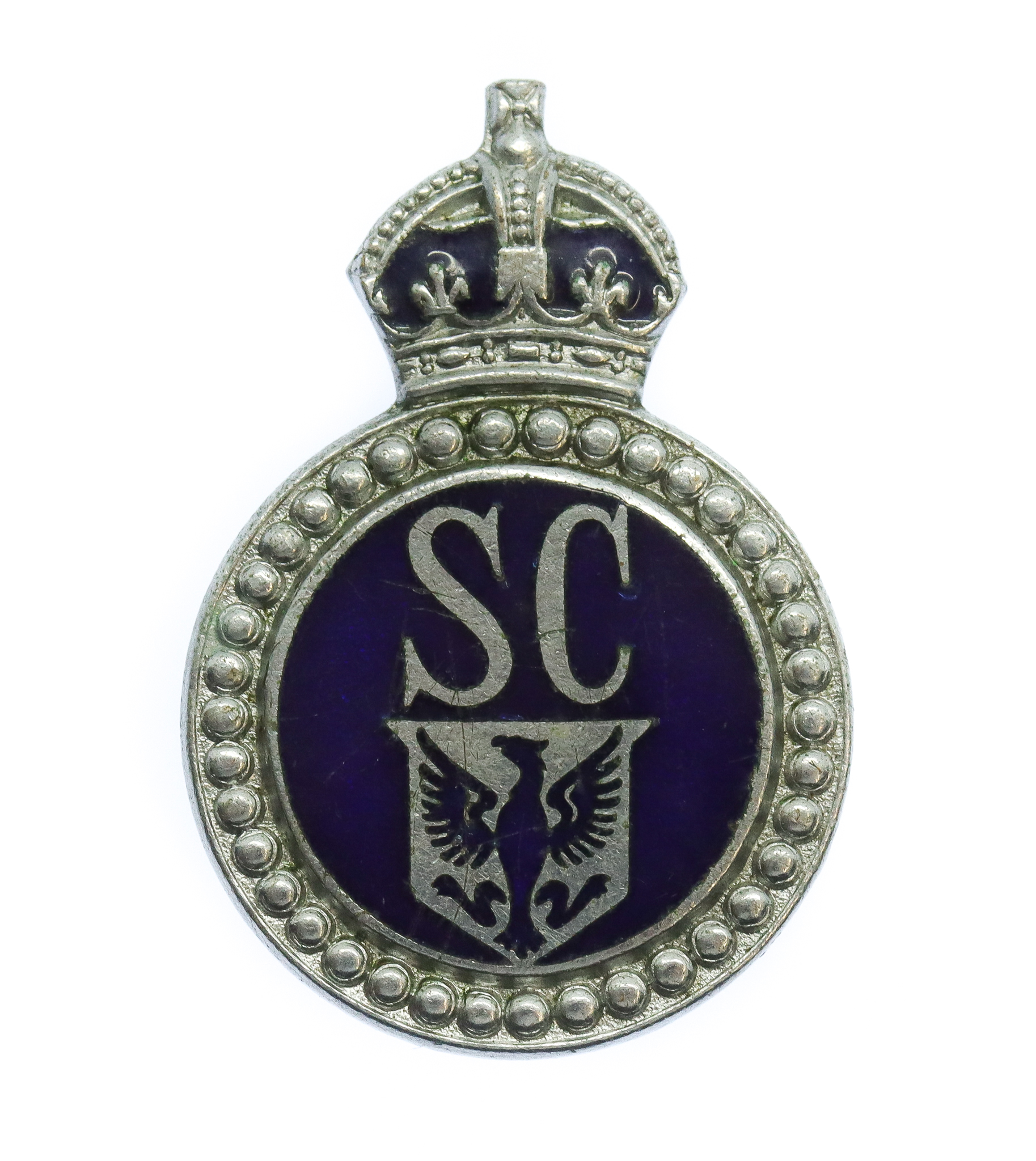 East Riding Special Constabulary Lapel Badge - King's Crown