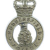 Huddersfield Police Cap Badge - Queen's Crown