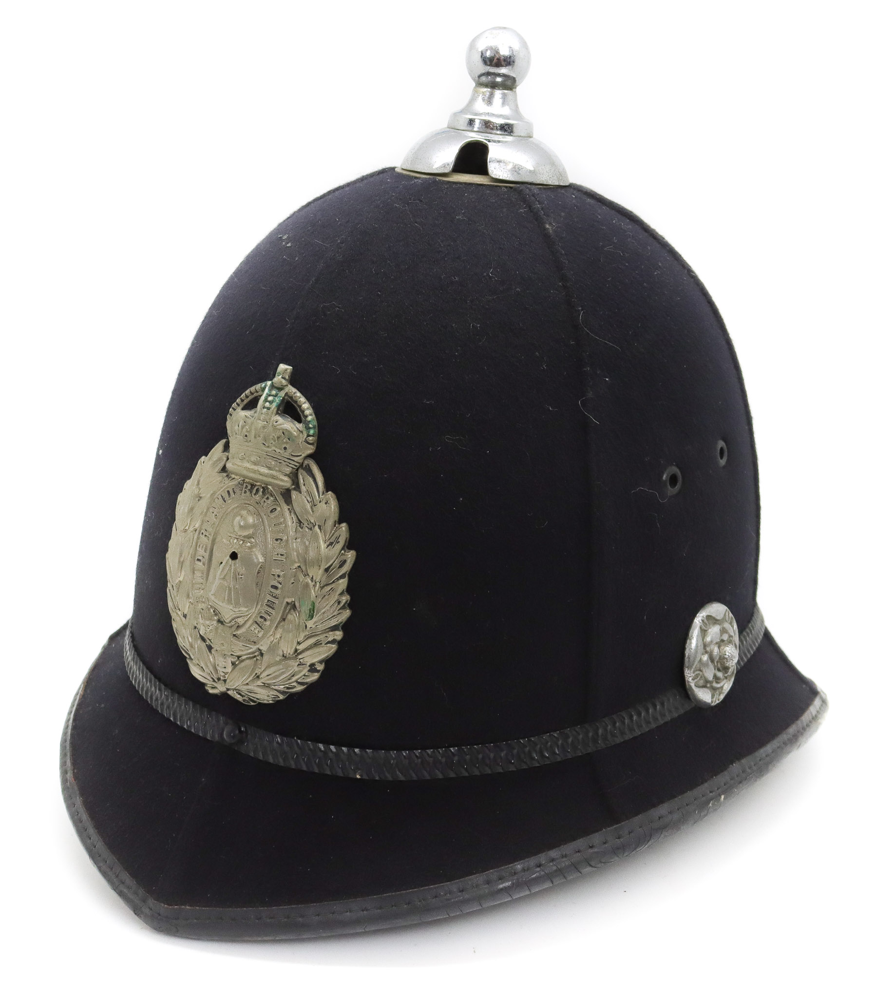 Sunderland Borough Police Ball Top Helmet (Pre 1953) 