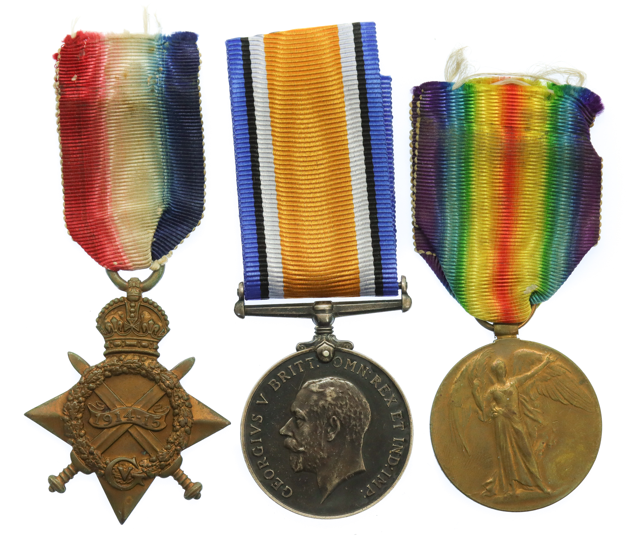 WW1 1914-15 Star Medal Trio - L.Cpl. C.C. Seaton, Military Foot Police