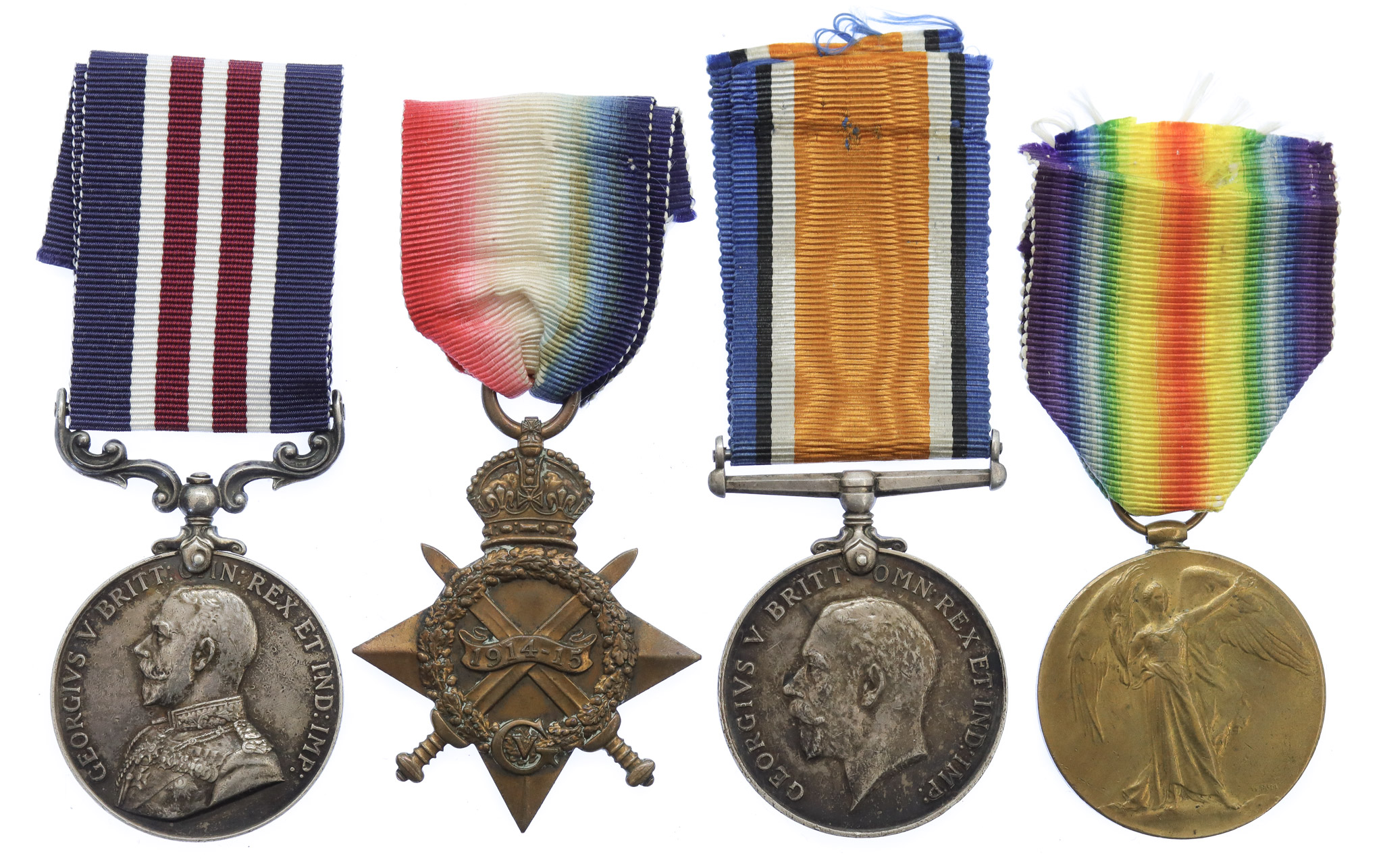 WW1 Military Medal and 1914-15 Star Trio - Cpl / 2nd Lieut. J.C. Lees, 18th (3rd City Pals) Bn. Manchester Regiment