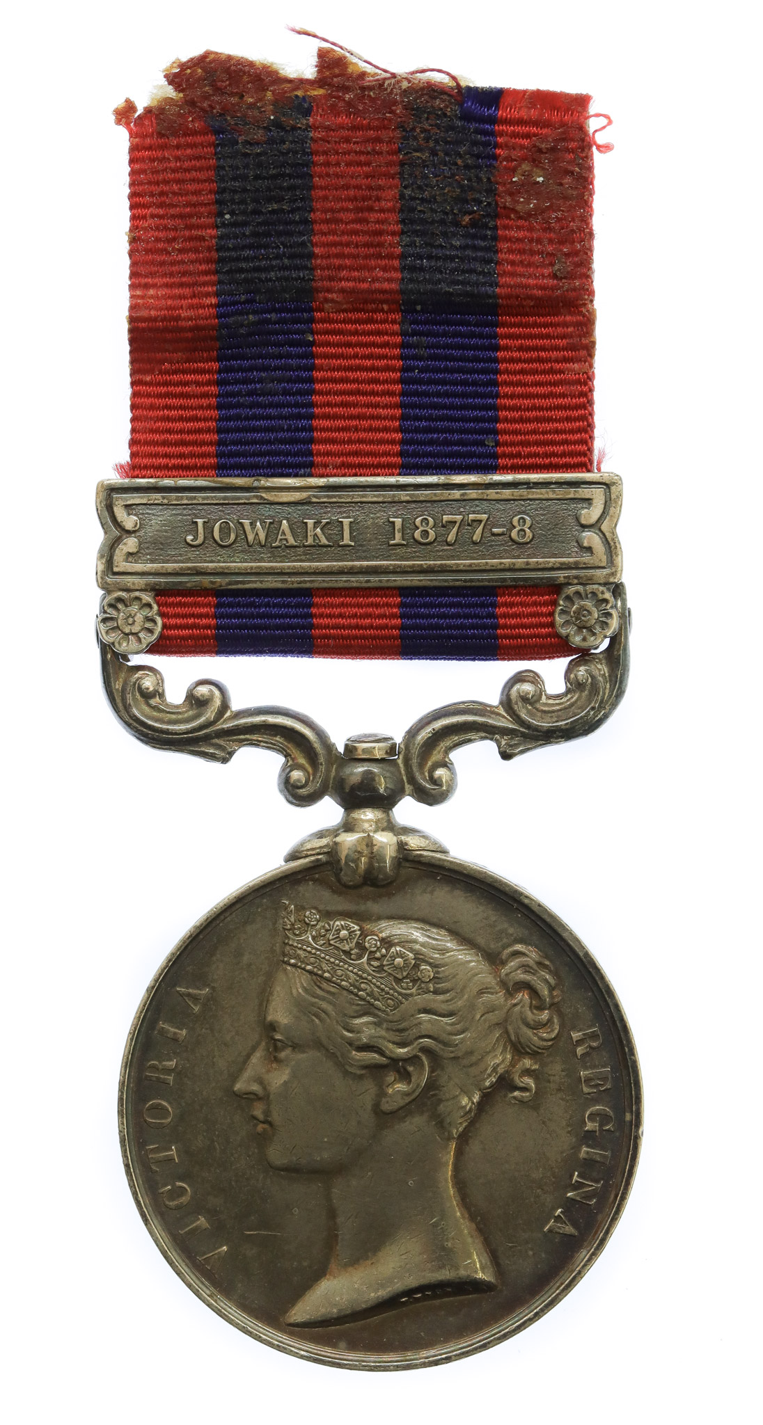 1854 India General Service Medal (Clasp - Jowaki 1877-8) - Pte. W. Chambers, 4th Bn. Rifle Brigade