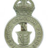 Ipswich Borough Police  Cap Badge - King's Crown