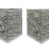 Pair of Ipswich Borough Police Collar Badges