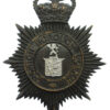 Ipswich Borough Police  Night Helmet Plate - Queen's Crown