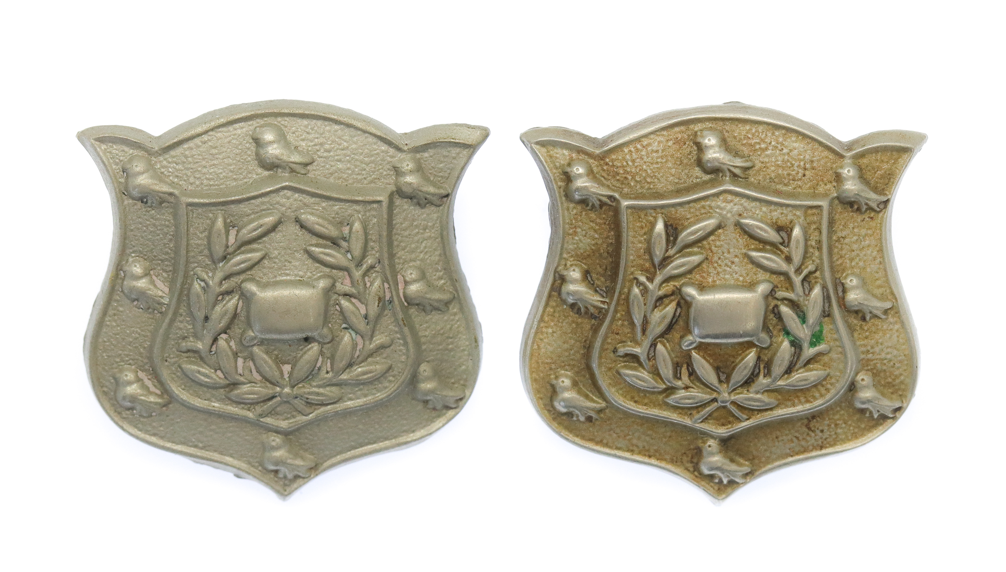 Pair of Rochdale County Borough Police Collar Badges