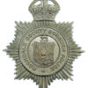 Rochdale County Borough Police Helmet Plate  - King's Crown