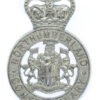 Northumberland Constabulary Cap Badge - Queen's Crown