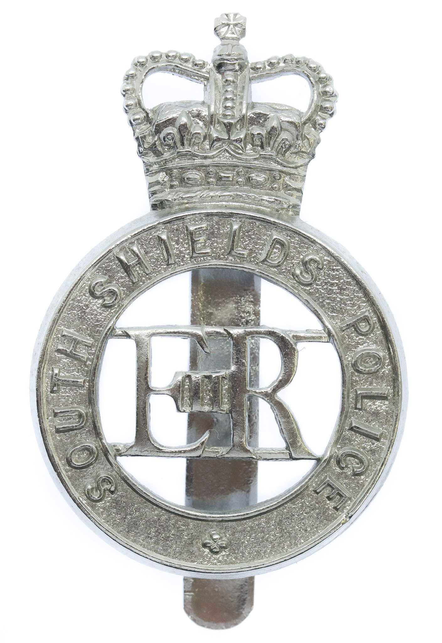 South Shields Police Cap Badge - Queen's Crown