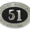Berwick, Roxburgh and Selkirk Police Epaulette Badge