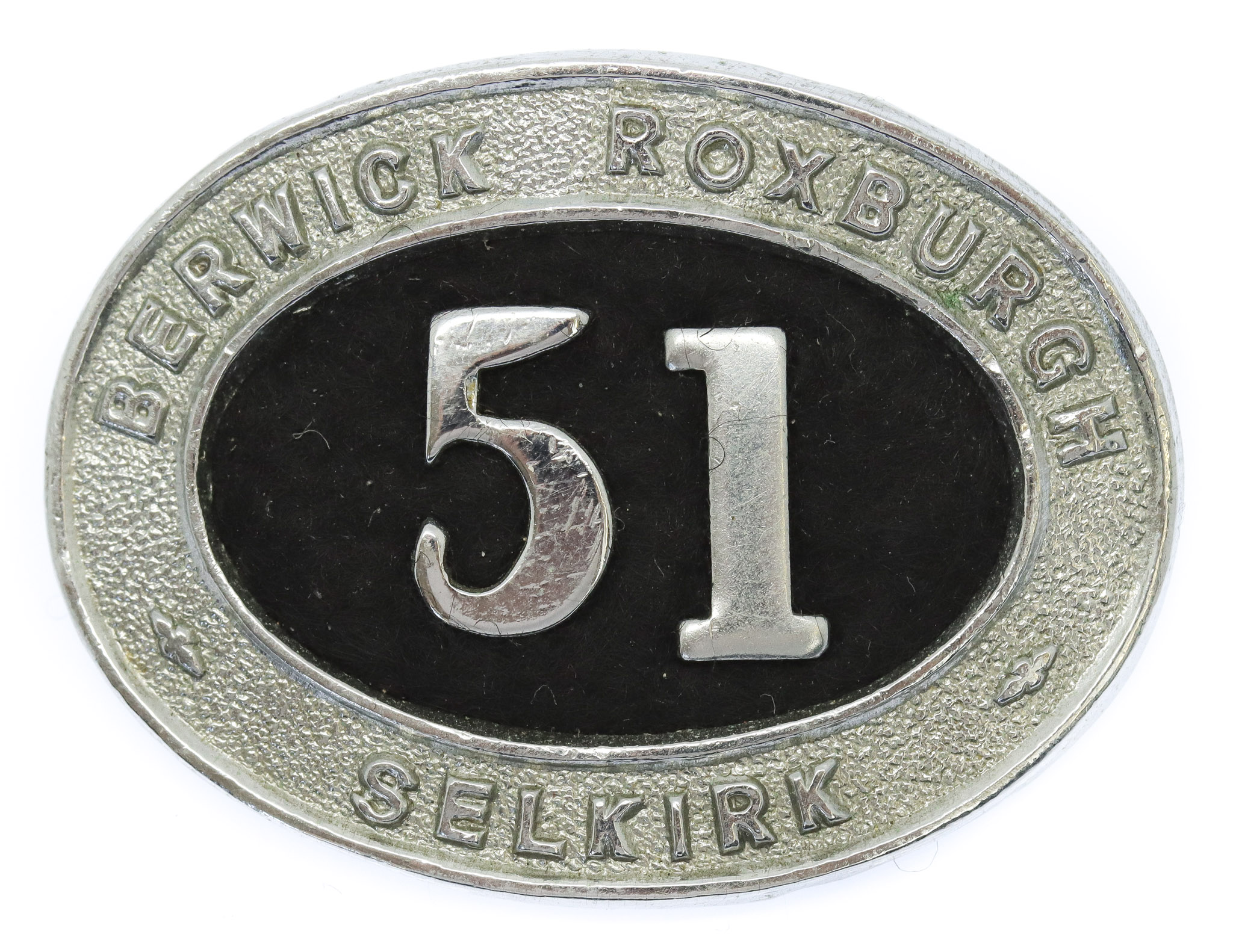 Berwick, Roxburgh and Selkirk Police Epaulette Badge