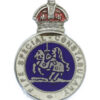 Fife Special Constabulary Enamelled Lapel Badge - King's Crown