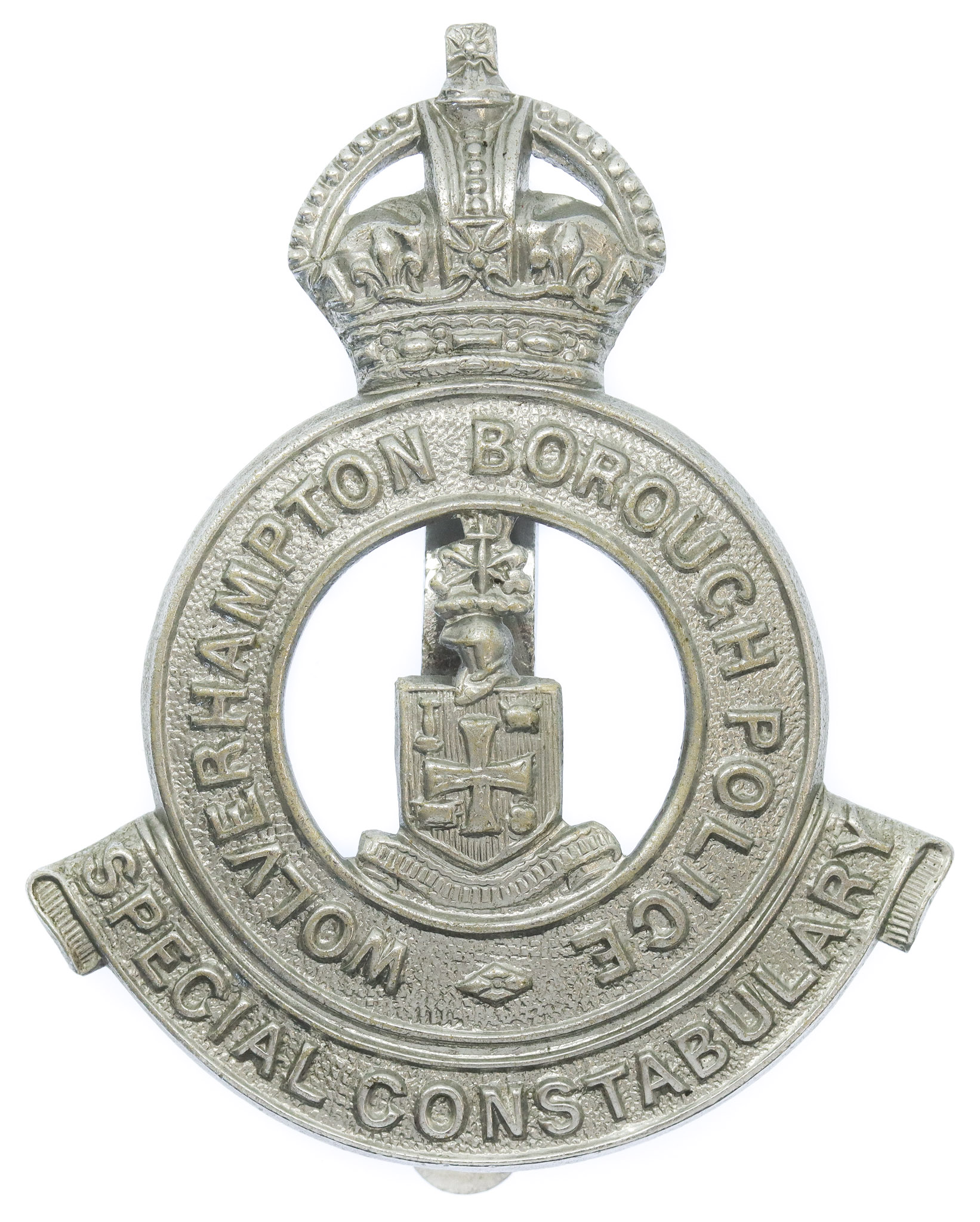 Wolverhampton Borough Police Special Constabulary Cap Badge - King's Crown