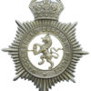 Macclesfield Borough Police Helmet Plate - King's Crown