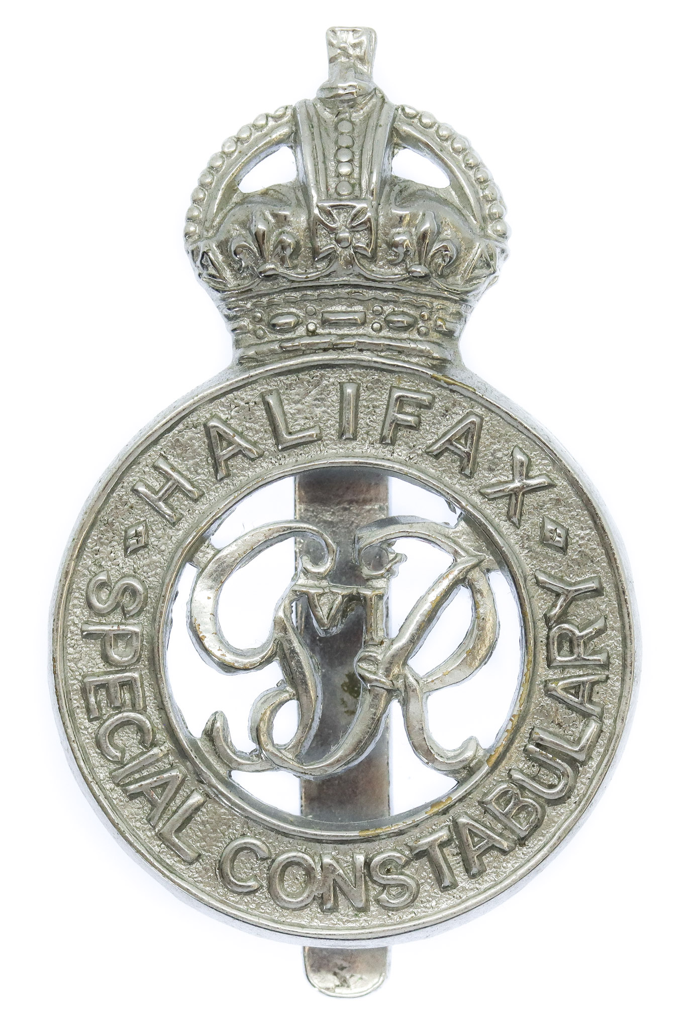George VI Halifax Special Constabulary Cap Badge 