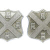 Pair of Plymouth City Police Collar Badges