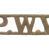 South Lancashire Regiment (P.W.V.) Shoulder Title