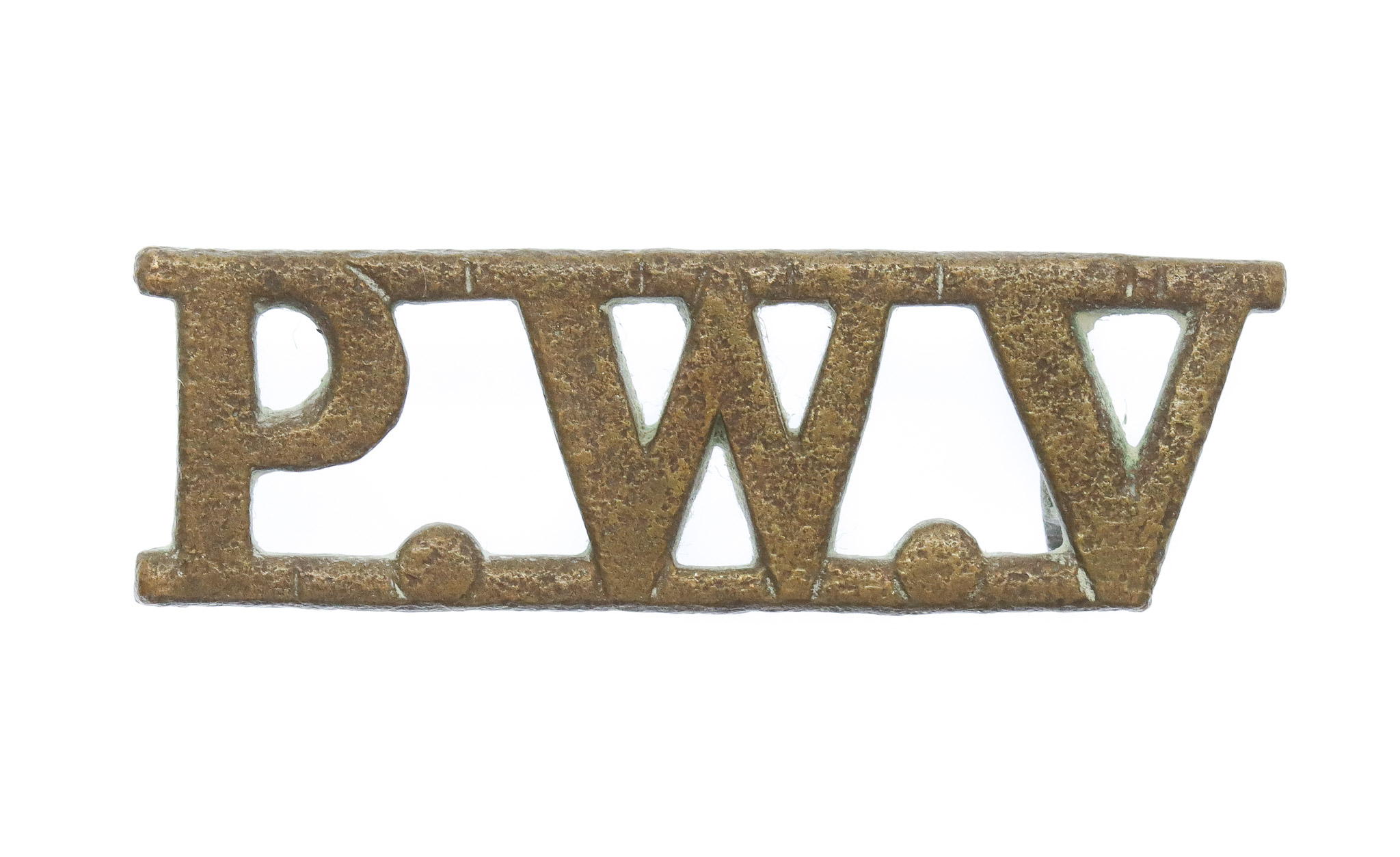 South Lancashire Regiment (P.W.V.) Shoulder Title