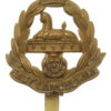 East Lancashire Regiment WW1 All Brass Economy Cap Badge