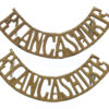 Pair of East Lancashire Regiment (E. LANCASHIRE) Shoulder Titles