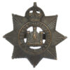 Devonshire Regiment Officer's Service Dress Cap Badge - King's Crown